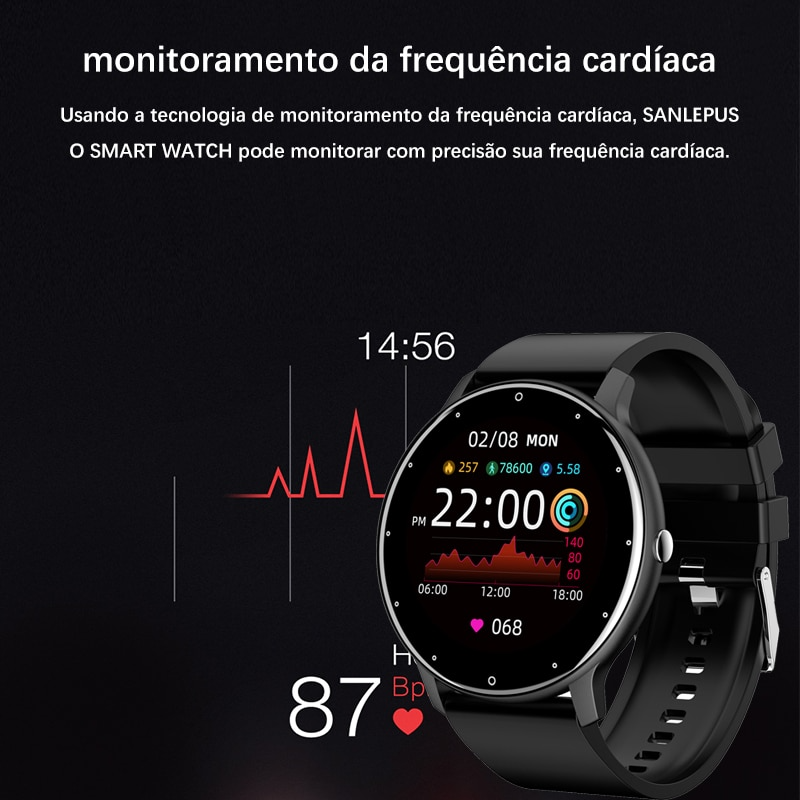 SmartWatch Lige - Rélogio Inteligente - Liora Express