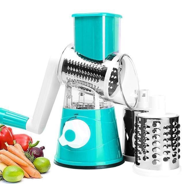Fatiador de Frutas e Legumes 3 em 1 - Round Slicer - Liora Express