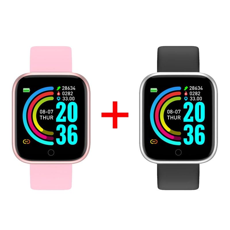 Relógio Inteligente Smarwatch Xiaomi PowerWatch D20 À Prova D'Água - COMPRE 1 LEVE 2 - Liora Express