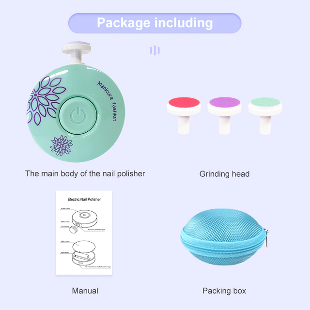 Cortador Elétrico de Unhas Infantil - Liora Express