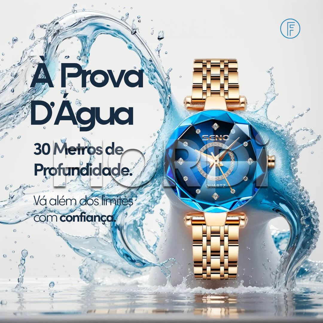Relógio Seno Diamond Estelar™ - Liora Express