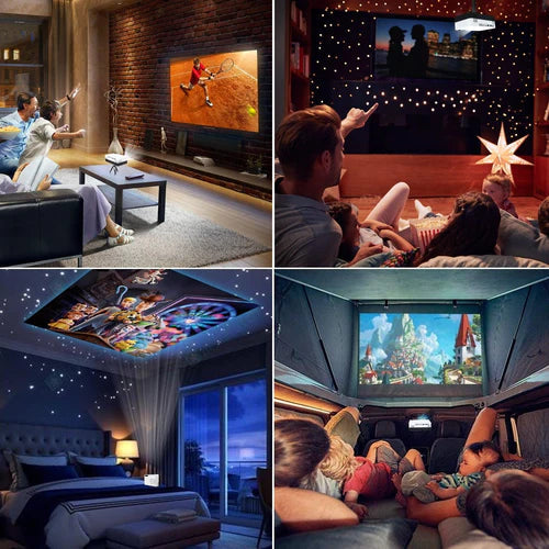 Mini Projetor Portátil Alta Definição HD - Frete Grátis - Liora Express