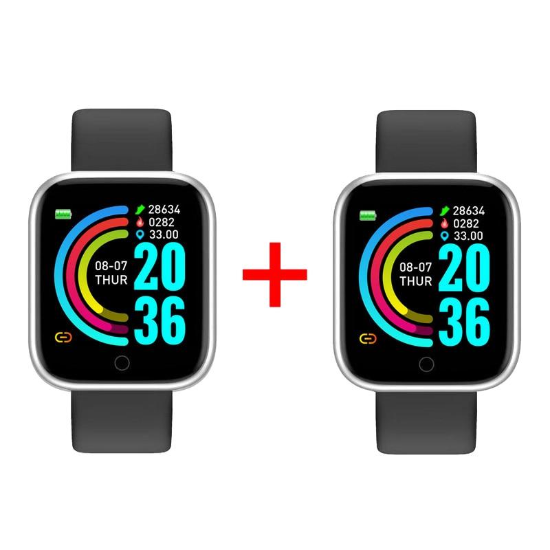 Relógio Inteligente Smarwatch Xiaomi PowerWatch D20 À Prova D'Água - COMPRE 1 LEVE 2 - Liora Express